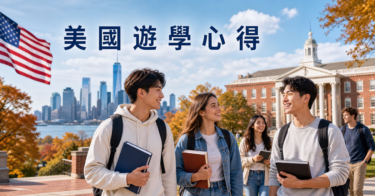 學員分享美國遊學心得與在知名大學校園體驗美式英語課程的真實學習記錄